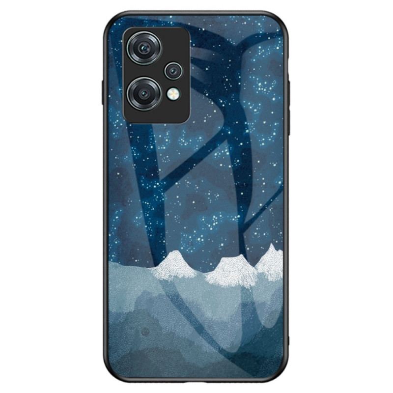 Capa Para OnePlus Nord CE 2 Lite 5G Padrão De Vidro Temperado