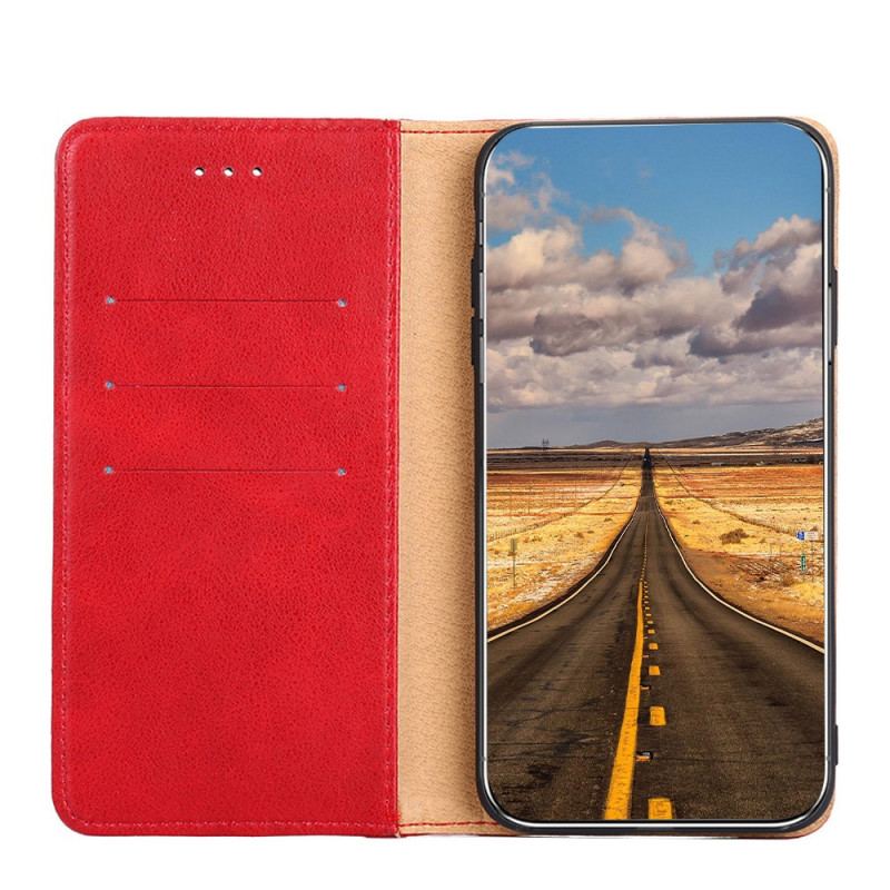 Capa De Celular Para Honor 50 Flip Estilo Rebite De Couro