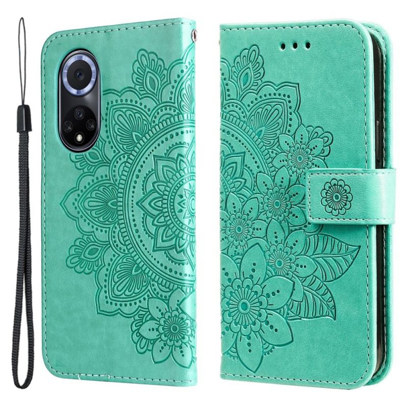 Capa Flip Para Honor 50 Mandala