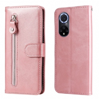 Capa Flip Para Honor 50 Porta-moedas Vintage