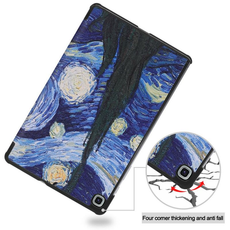 Capa De Celular Para Samsung Galaxy Tab S6 Lite A Noite Estrelada