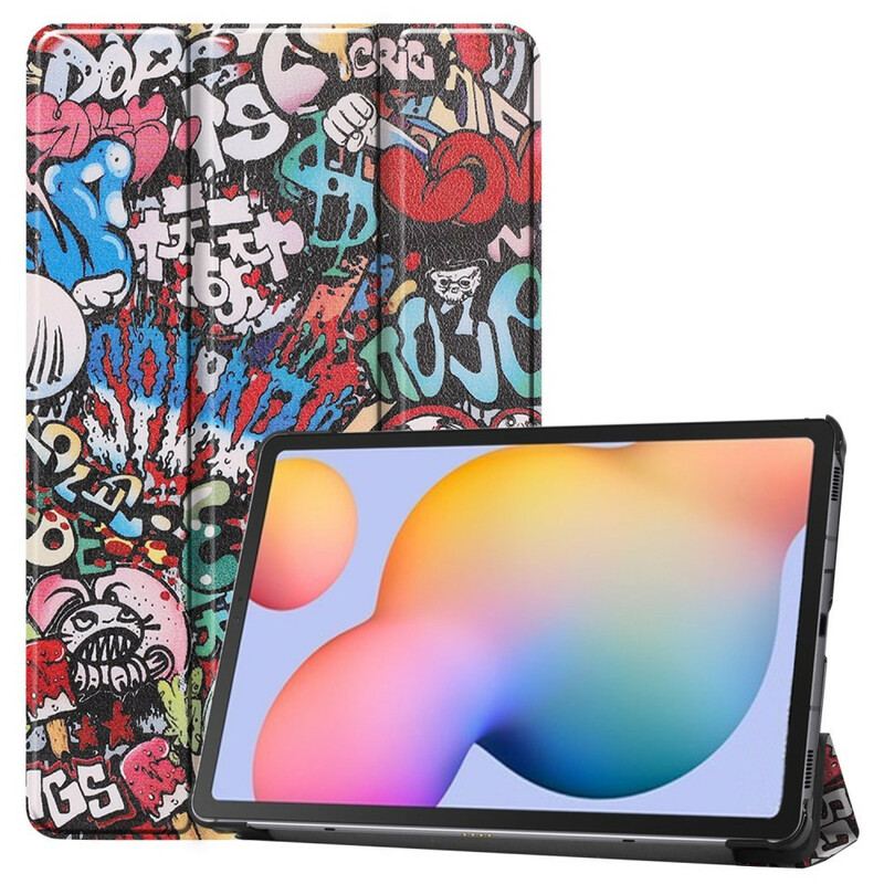 Capa De Celular Para Samsung Galaxy Tab S6 Lite Graffiti Divertido