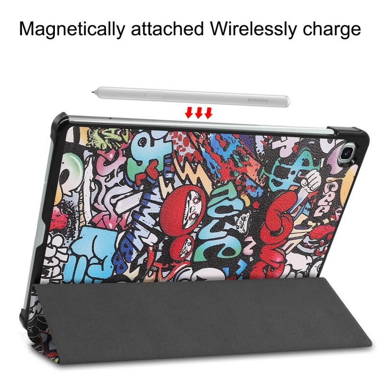 Capa De Celular Para Samsung Galaxy Tab S6 Lite Graffiti Divertido