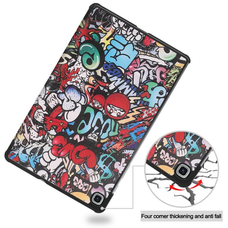 Capa De Celular Para Samsung Galaxy Tab S6 Lite Graffiti Divertido