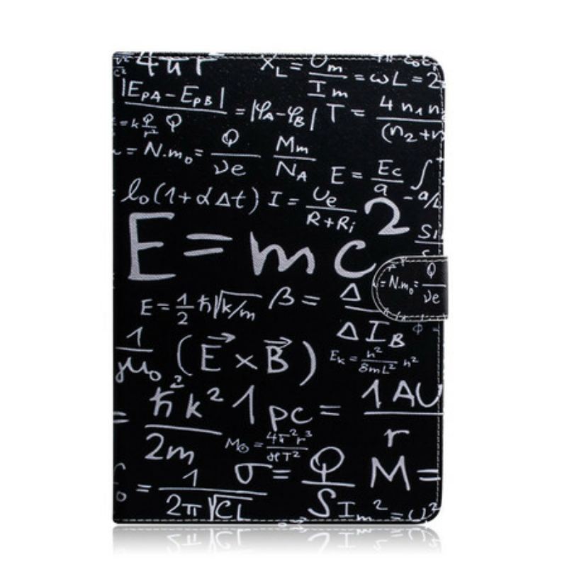 Capa De Couro Para Samsung Galaxy Tab S6 Lite Cálculos Matemáticos