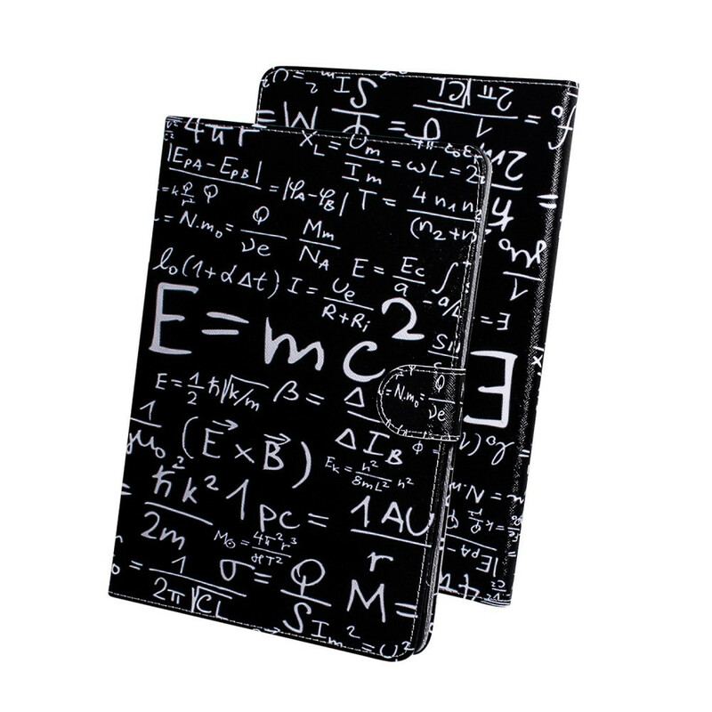 Capa De Couro Para Samsung Galaxy Tab S6 Lite Cálculos Matemáticos