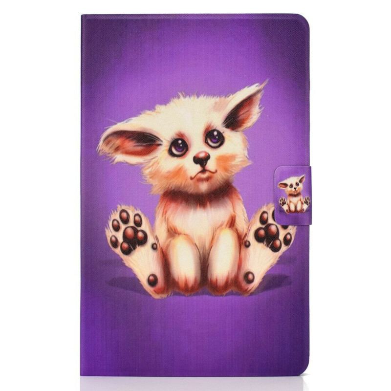 Capa De Couro Para Samsung Galaxy Tab S6 Lite Cat Series