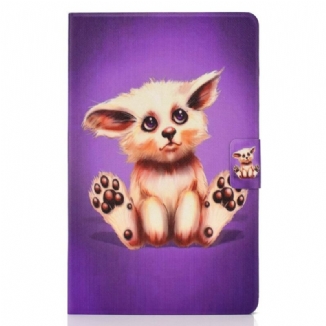 Capa De Couro Para Samsung Galaxy Tab S6 Lite Cat Series