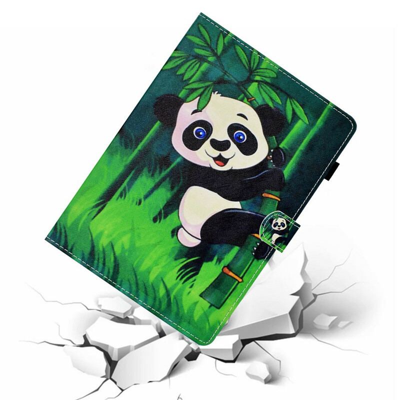 Capa De Couro Para Samsung Galaxy Tab S6 Lite Panda