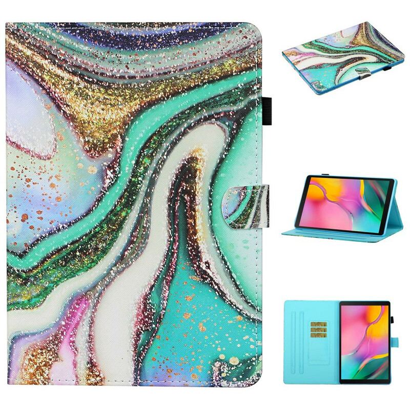 Capa Flip Para Samsung Galaxy Tab S6 Lite Artístico