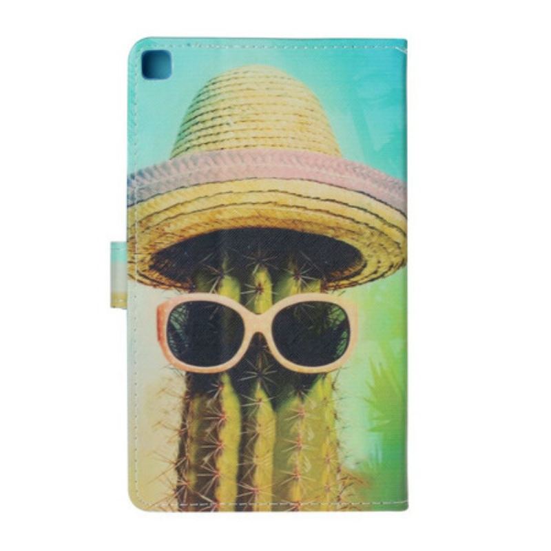 Capa Flip Para Samsung Galaxy Tab S6 Lite Cactos Relax