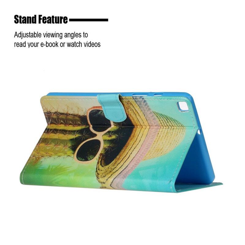 Capa Flip Para Samsung Galaxy Tab S6 Lite Cactos Relax