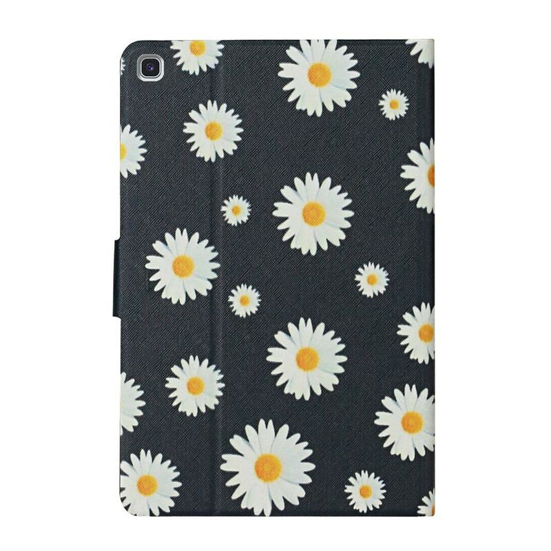 Capa Flip Para Samsung Galaxy Tab S6 Lite Flores Flores Flores