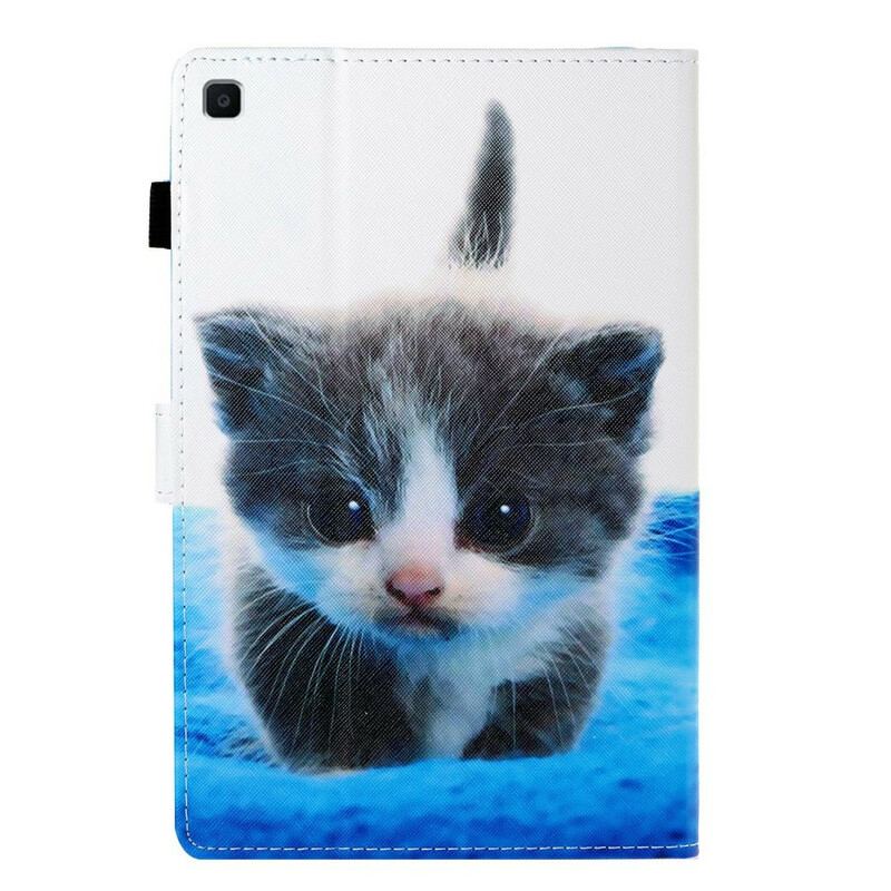 Capa Flip Para Samsung Galaxy Tab S6 Lite Gatinho