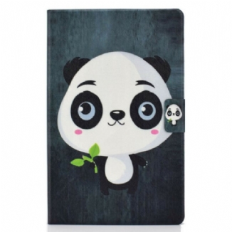 Capa Flip Para Samsung Galaxy Tab S6 Lite Pequeno Panda