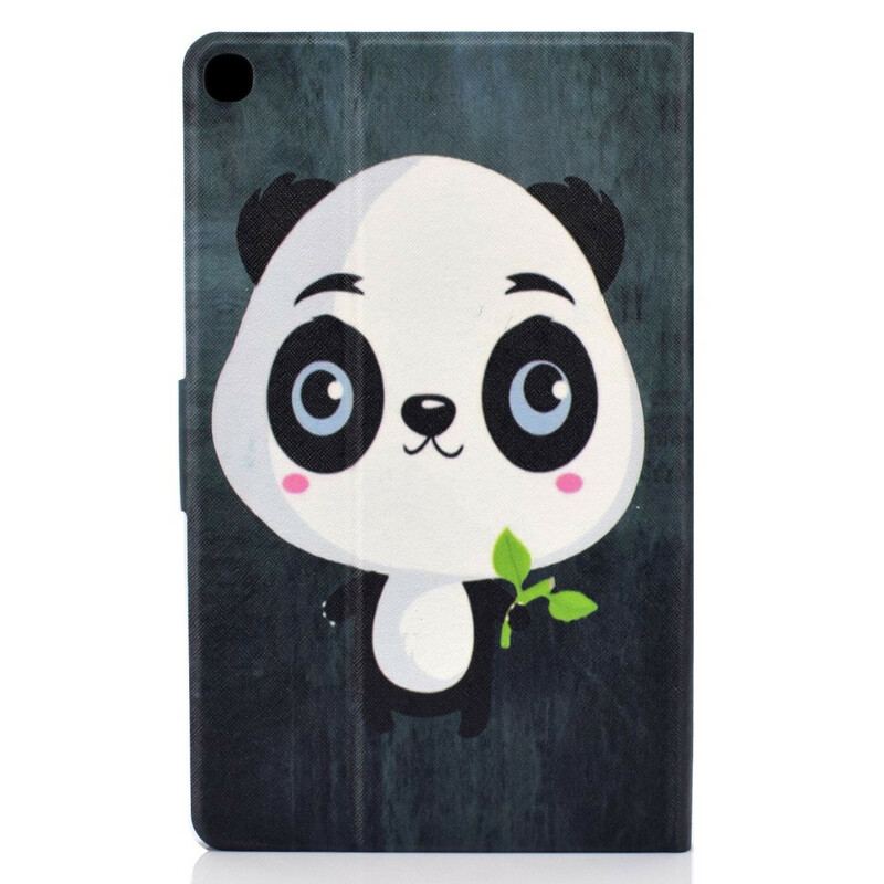 Capa Flip Para Samsung Galaxy Tab S6 Lite Pequeno Panda