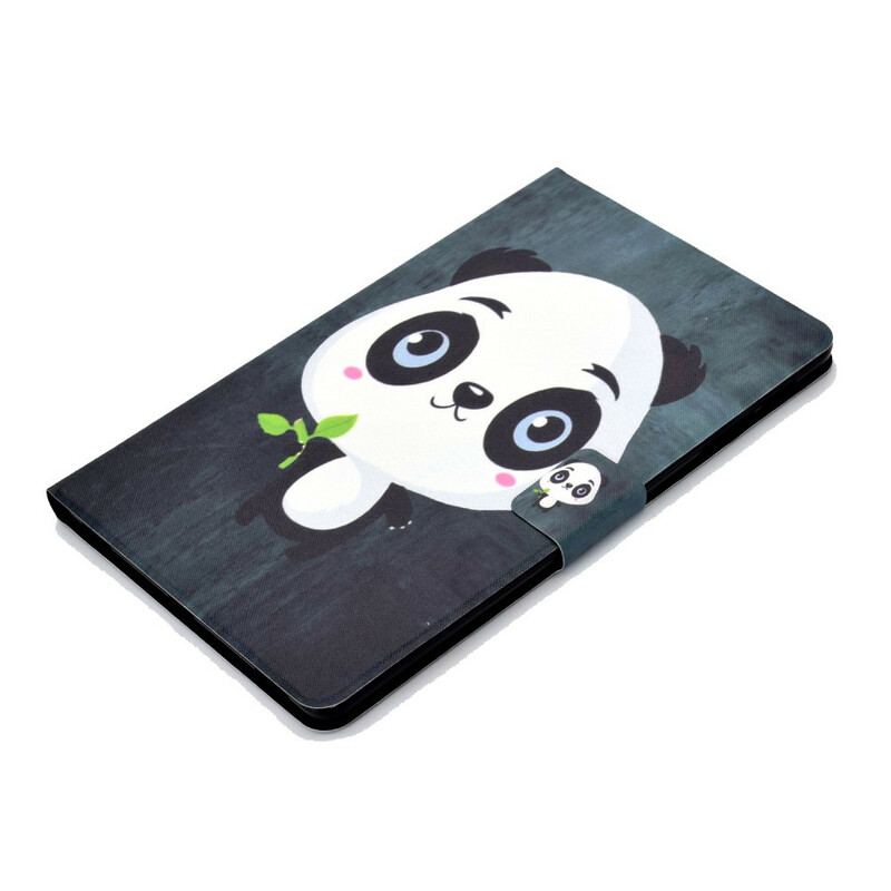 Capa Flip Para Samsung Galaxy Tab S6 Lite Pequeno Panda