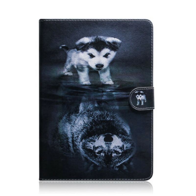 Capa Flip Para Samsung Galaxy Tab S6 Lite Sonho De Cachorrinho