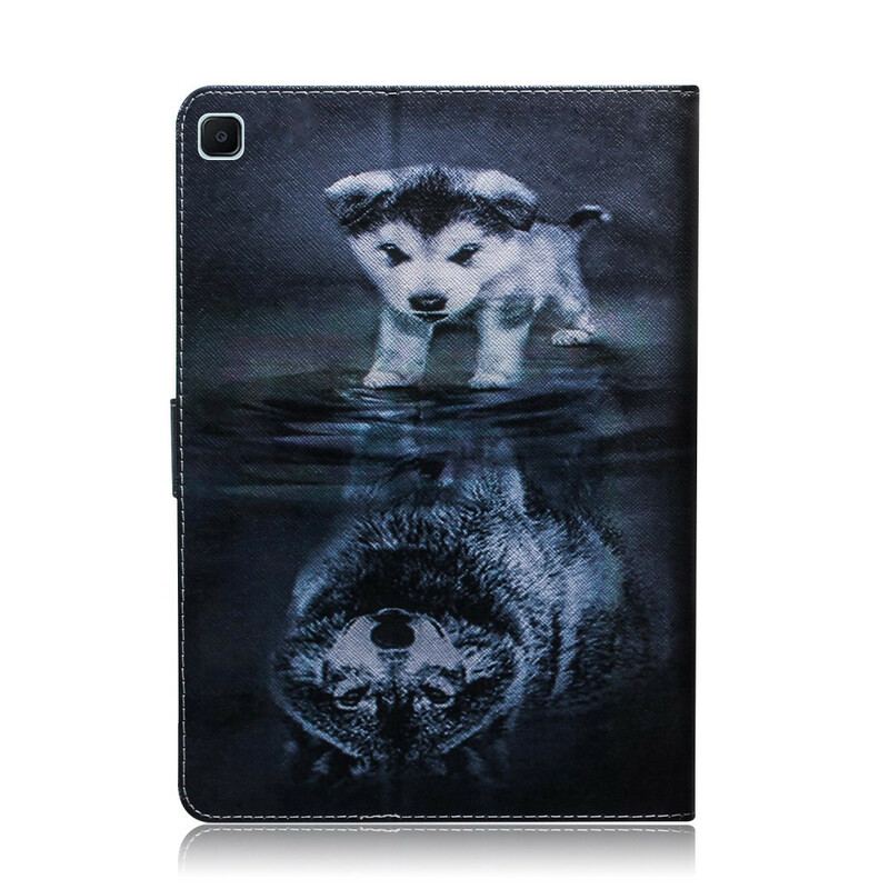 Capa Flip Para Samsung Galaxy Tab S6 Lite Sonho De Cachorrinho