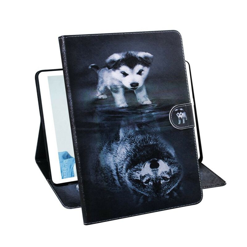 Capa Flip Para Samsung Galaxy Tab S6 Lite Sonho De Cachorrinho