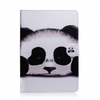 Capa Folio Para Samsung Galaxy Tab S6 Lite Cabeça De Panda