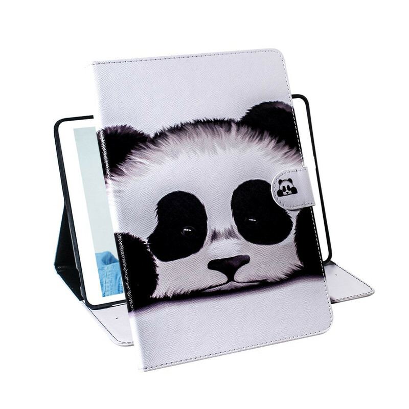 Capa Folio Para Samsung Galaxy Tab S6 Lite Cabeça De Panda