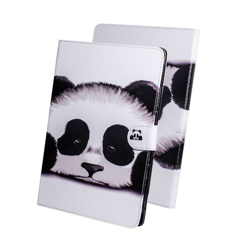 Capa Folio Para Samsung Galaxy Tab S6 Lite Cabeça De Panda