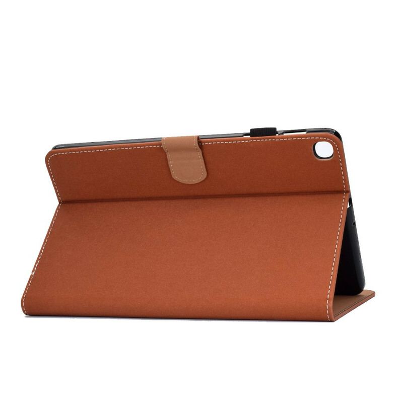 Capa Folio Para Samsung Galaxy Tab S6 Lite Cão E Gato