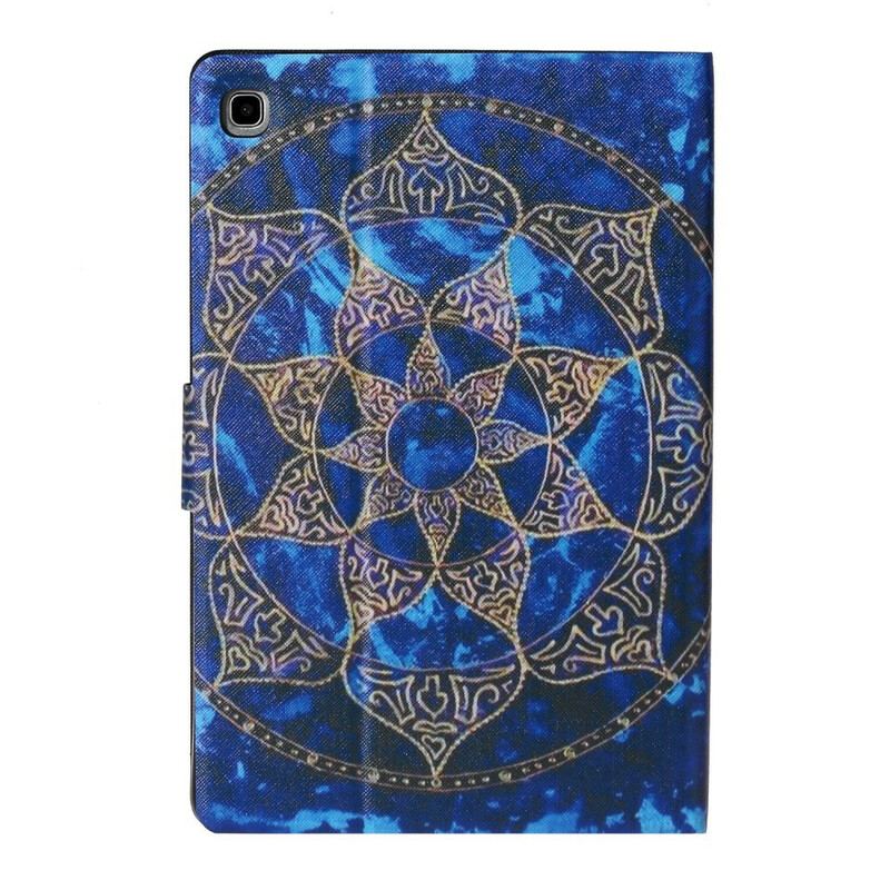 Capa Folio Para Samsung Galaxy Tab S6 Lite Mandala Real