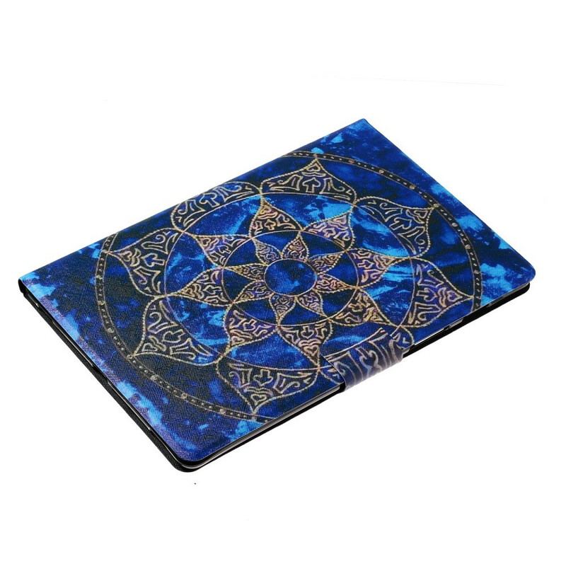 Capa Folio Para Samsung Galaxy Tab S6 Lite Mandala Real