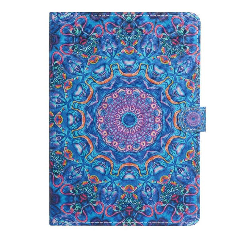 Capa Folio Para Samsung Galaxy Tab S6 Lite Série Mandala