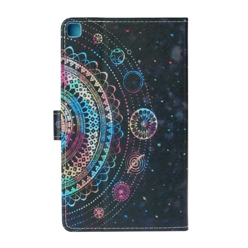 Capa Folio Para Samsung Galaxy Tab S6 Lite Série Mandala