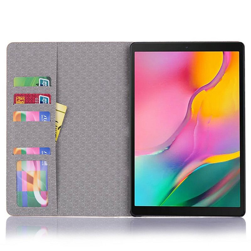 Capa Para Samsung Galaxy Tab S6 Lite Cartão Vintage