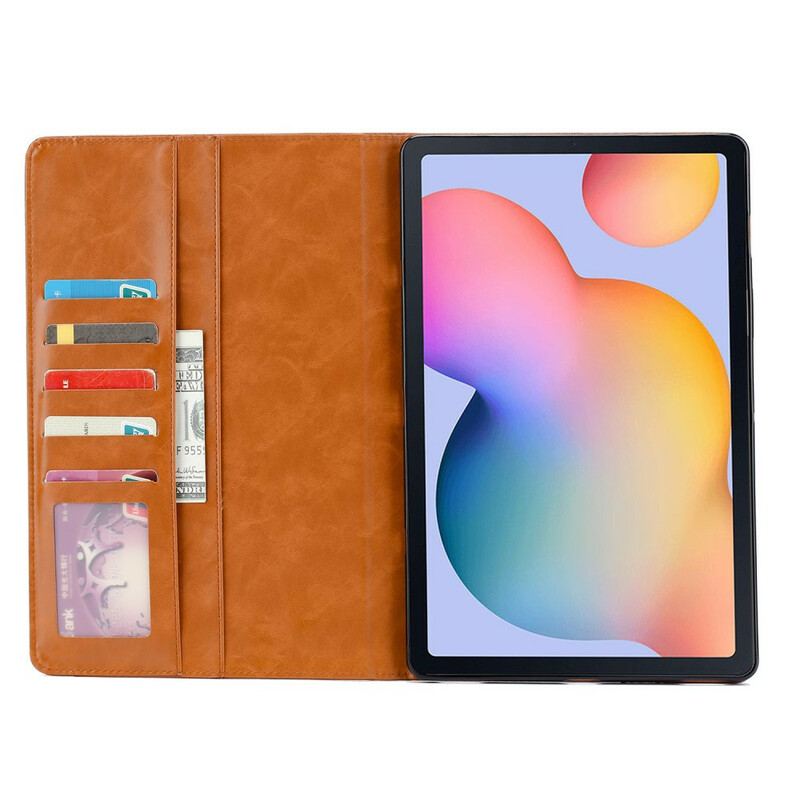 Capa Para Samsung Galaxy Tab S6 Lite Conjunto De Cartas