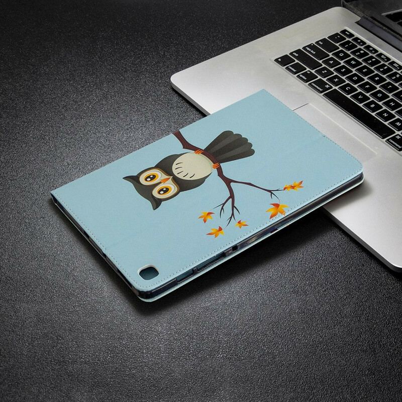 Capa Para Samsung Galaxy Tab S6 Lite Coruja Em Seu Galho