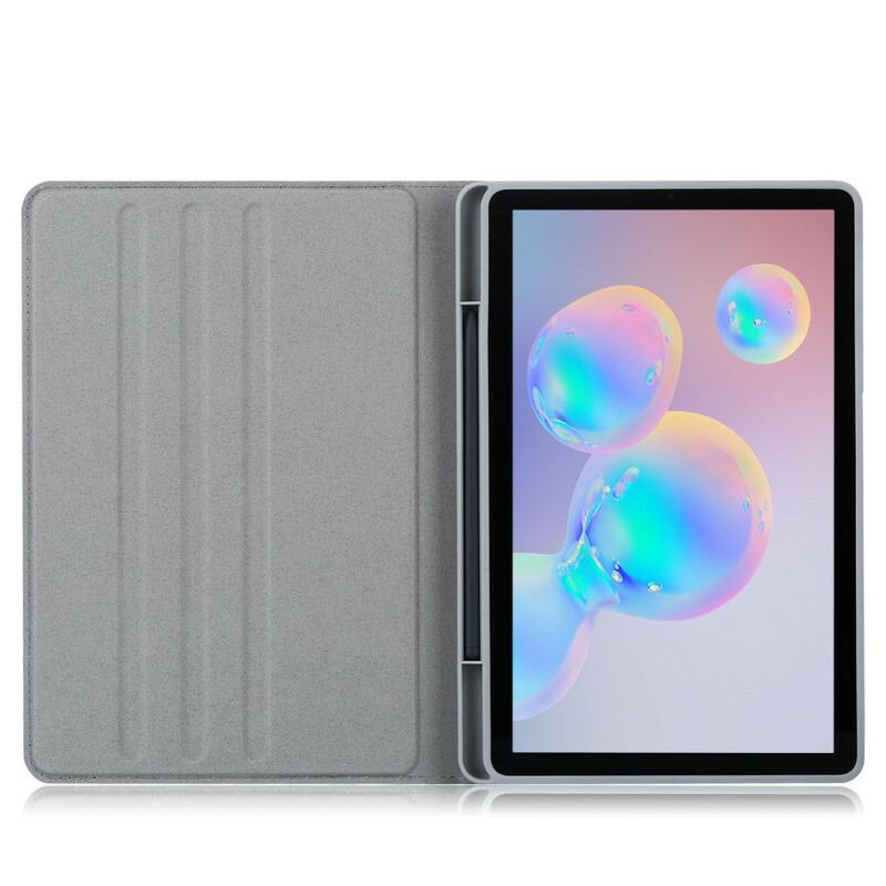 Capa Para Samsung Galaxy Tab S6 Lite Couro Sintético Fosco