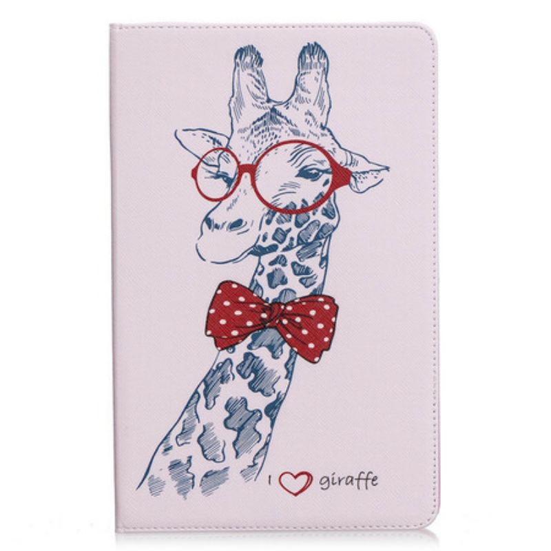 Capa Para Samsung Galaxy Tab S6 Lite Girafa Inteligente