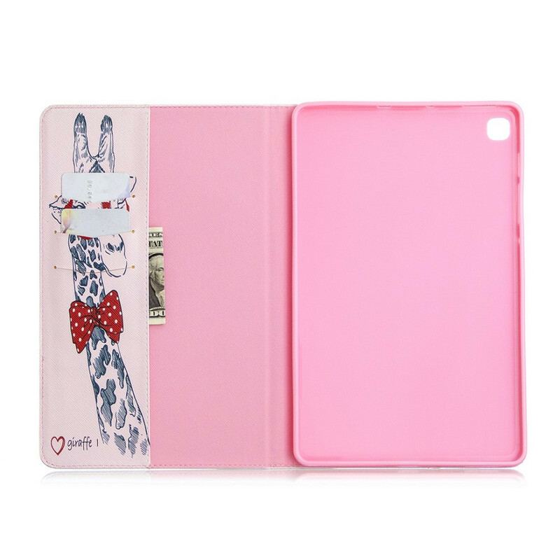 Capa Para Samsung Galaxy Tab S6 Lite Girafa Inteligente