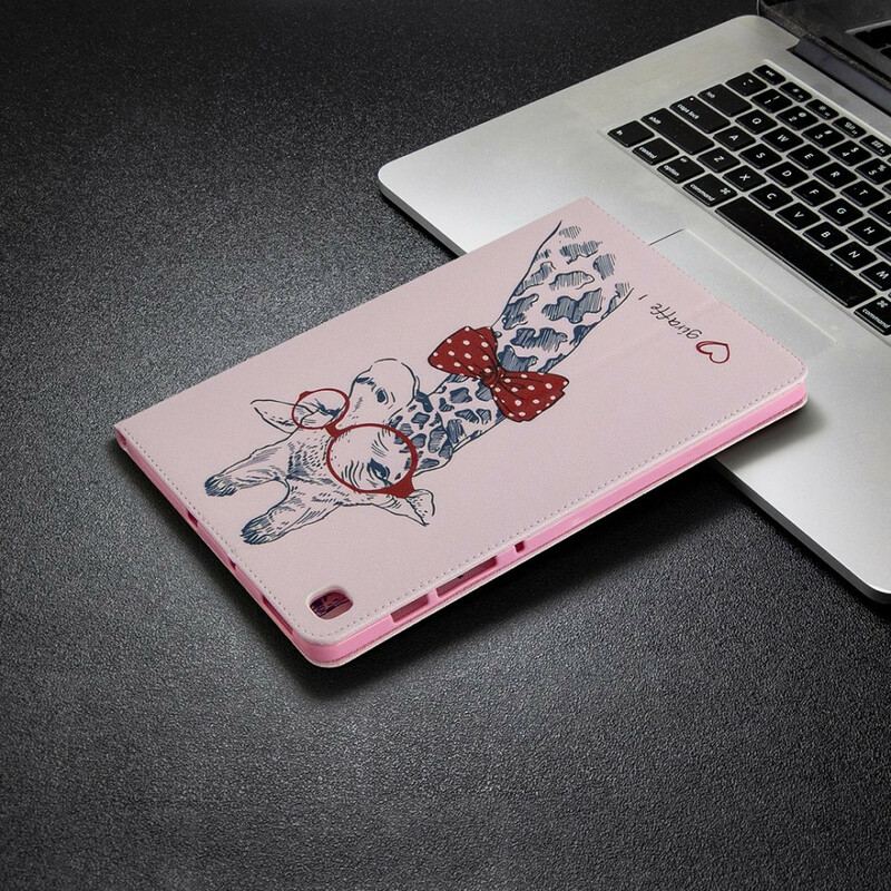 Capa Para Samsung Galaxy Tab S6 Lite Girafa Inteligente