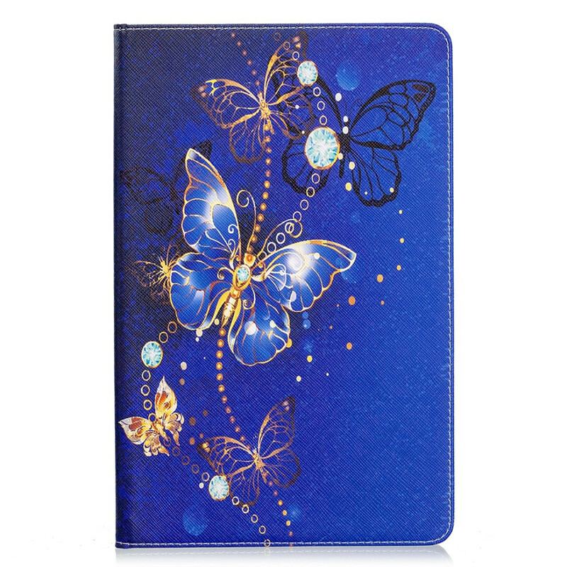 Capa Para Samsung Galaxy Tab S6 Lite Série Borboletas