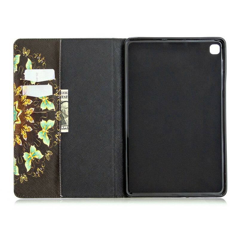 Capa Para Samsung Galaxy Tab S6 Lite Série Borboletas