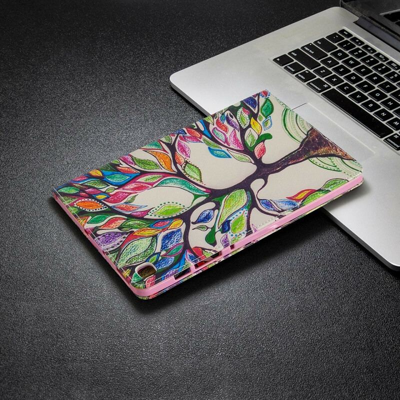 Capa Proteção Para Samsung Galaxy Tab S6 Lite Pintura De Árvore