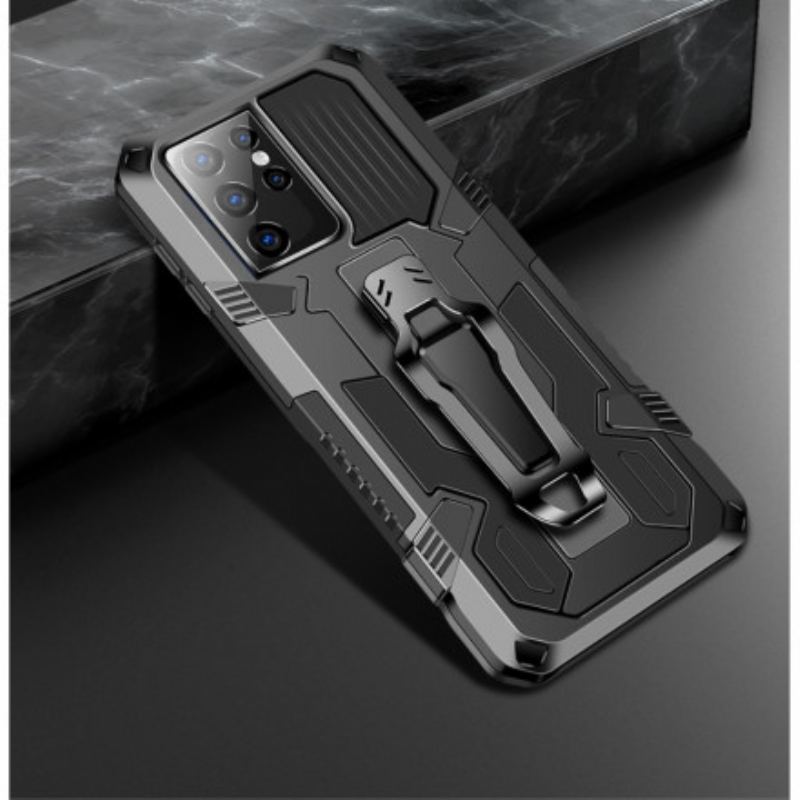 Capa De Celular Para Samsung Galaxy S21 Ultra 5G Clipe De Suporte Removível