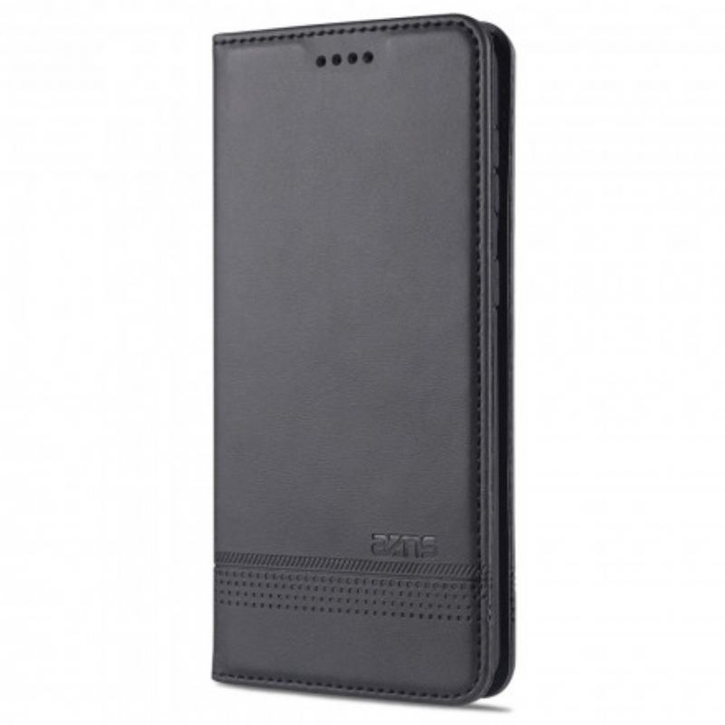 Capa De Celular Para Samsung Galaxy S21 Ultra 5G Flip Estilo De Couro Azns