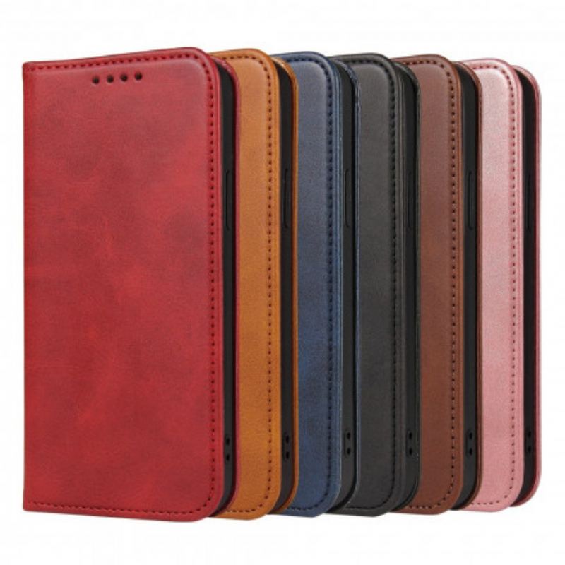 Capa De Celular Para Samsung Galaxy S21 Ultra 5G Flip Estilo Empresarial Com Efeito De Couro Plus