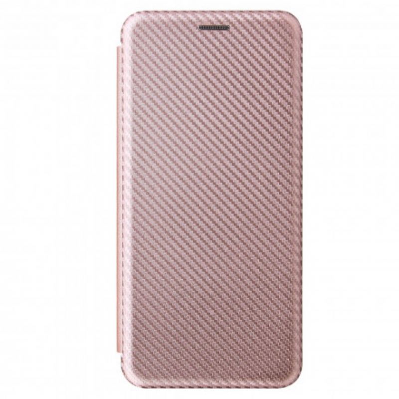 Capa De Celular Para Samsung Galaxy S21 Ultra 5G Flip Fibra De Carbono