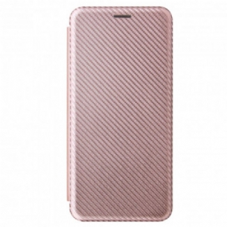 Capa De Celular Para Samsung Galaxy S21 Ultra 5G Flip Fibra De Carbono