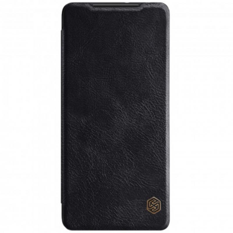 Capa De Celular Para Samsung Galaxy S21 Ultra 5G Flip Série Nillkin Qin