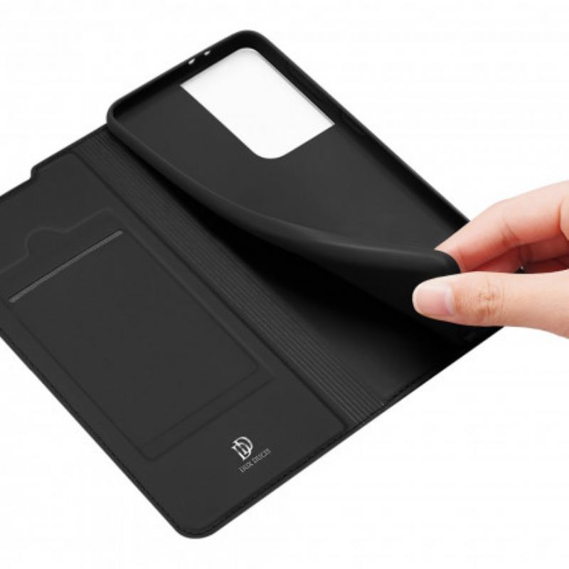 Capa De Celular Para Samsung Galaxy S21 Ultra 5G Flip Skin Pro Dux Ducis