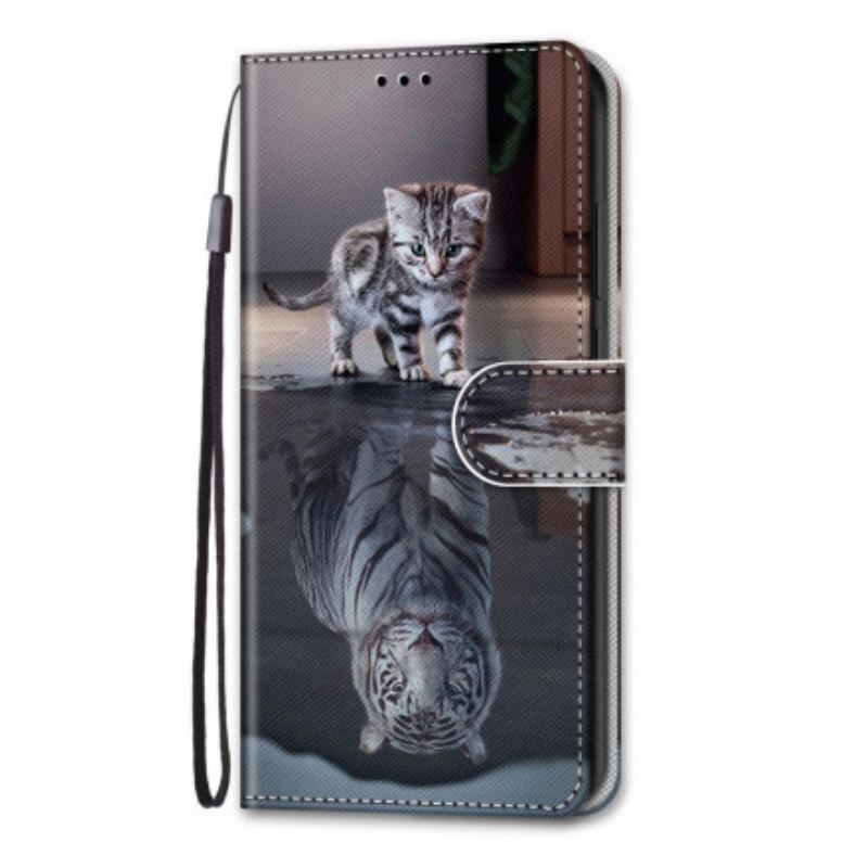 Capa De Couro Para Samsung Galaxy S21 Ultra 5G Os Gatos Mais Bonitos